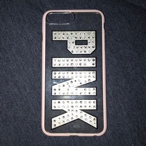 victoria secret PINK iphone 8+ phone case